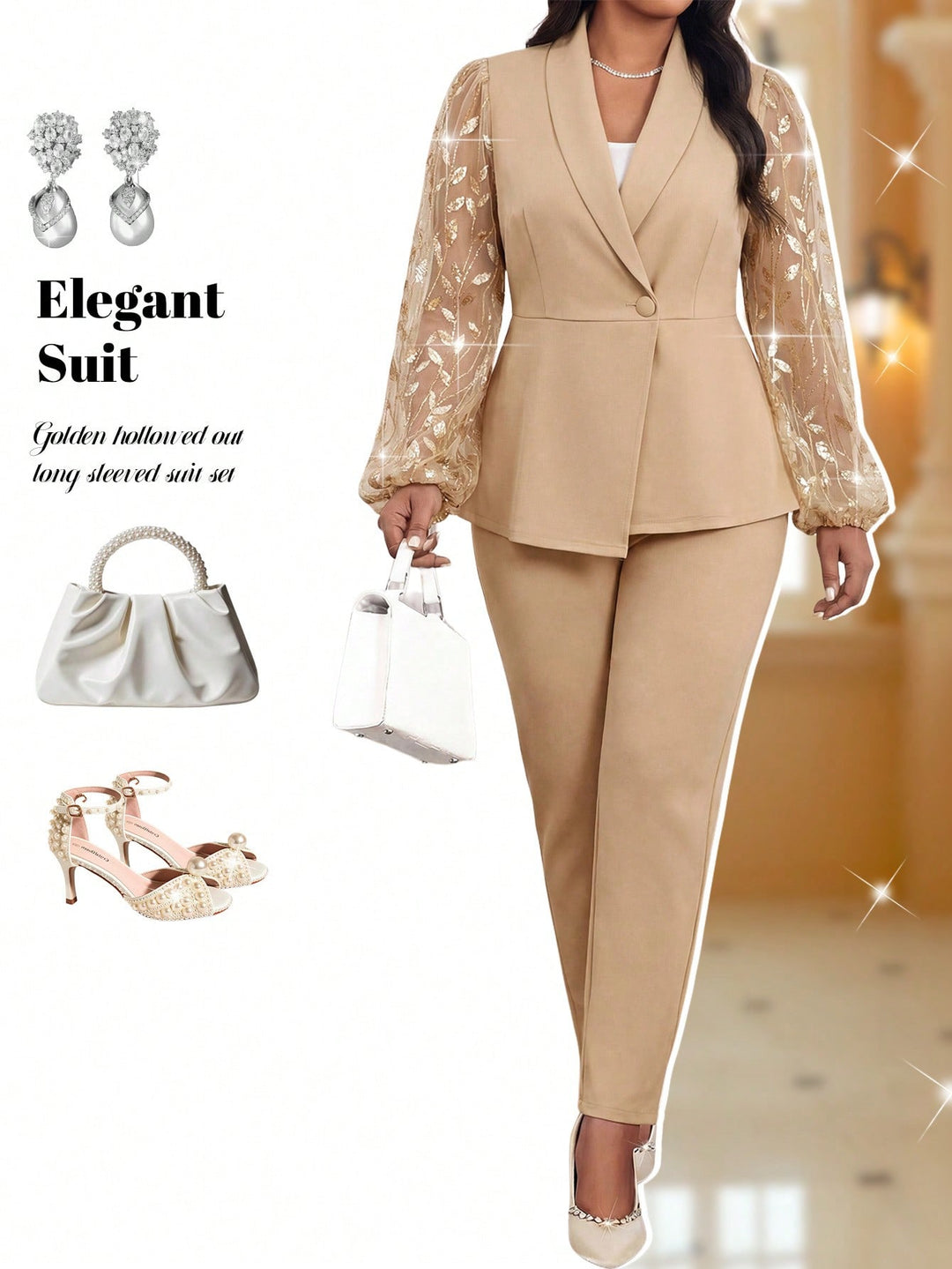 Costum SHEIN, galben