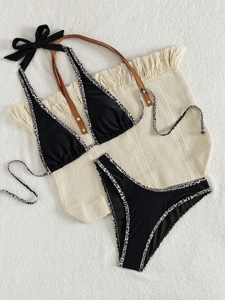 Set bikini SHEIN, mix culori