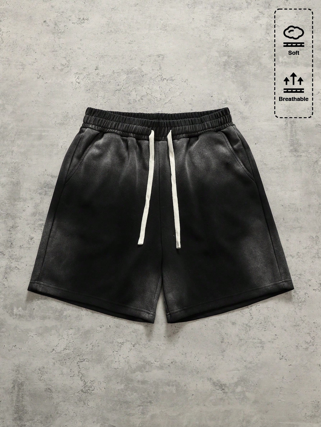 Pantaloni scurți SHEIN, negru