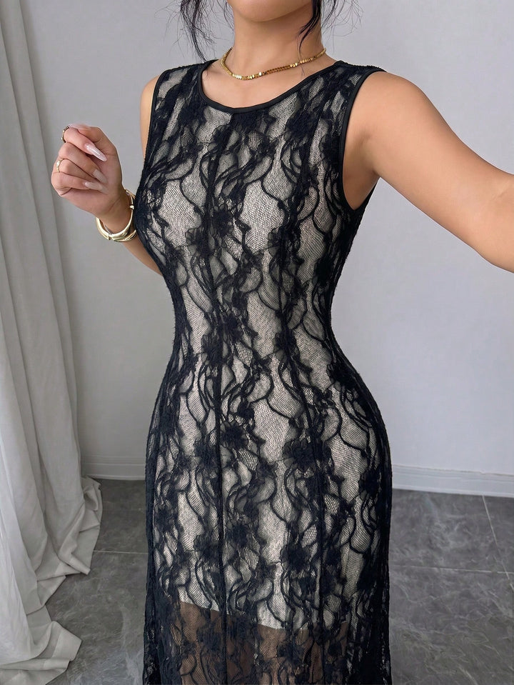 Rochie midi SHEIN, mix culori