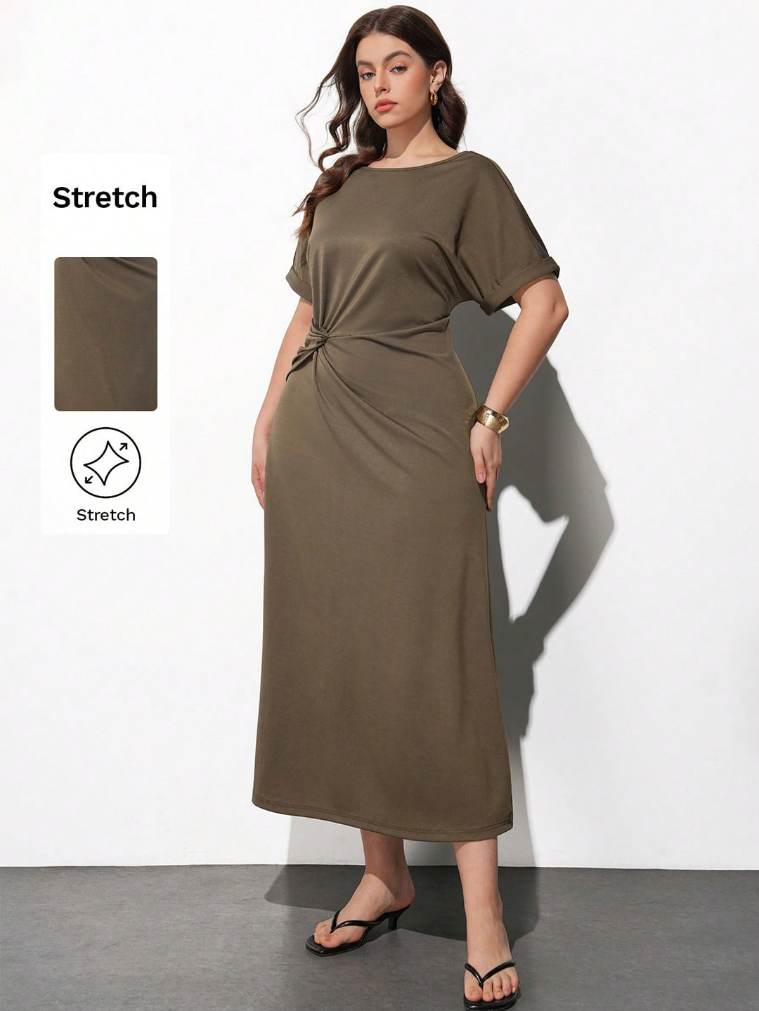Rochie SHEIN, maro