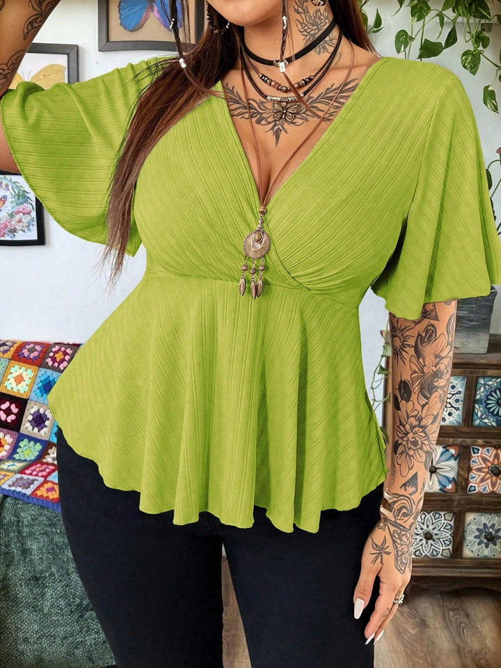 Tricou SHEIN, verde