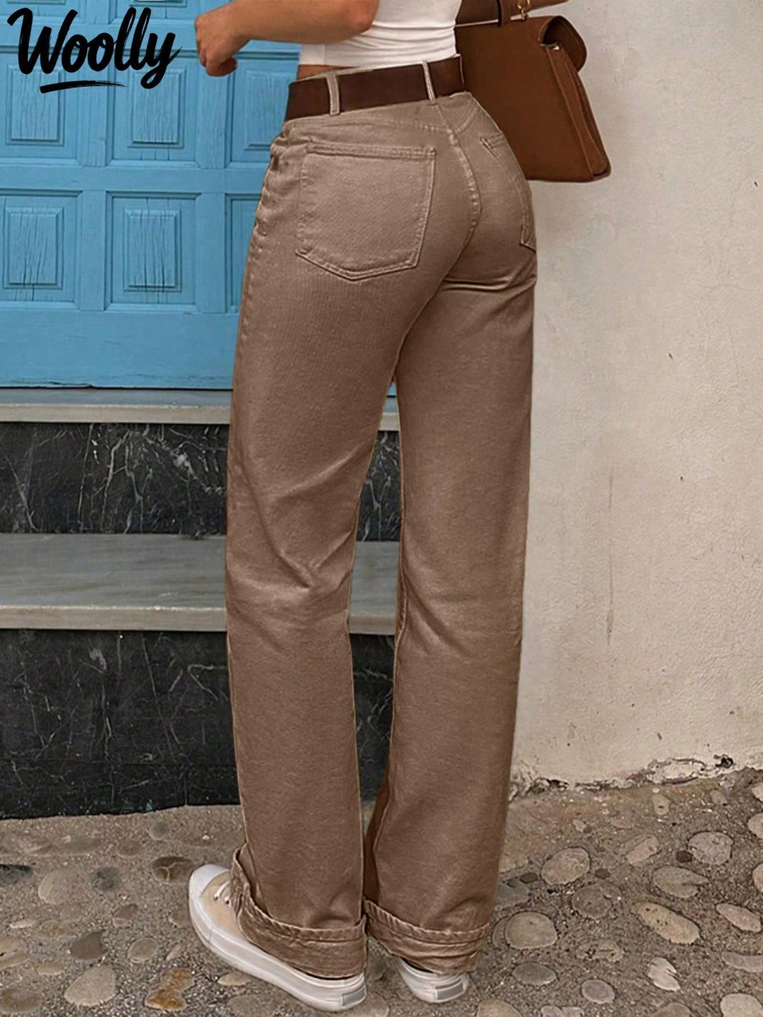 Jeans SHEIN, kaki