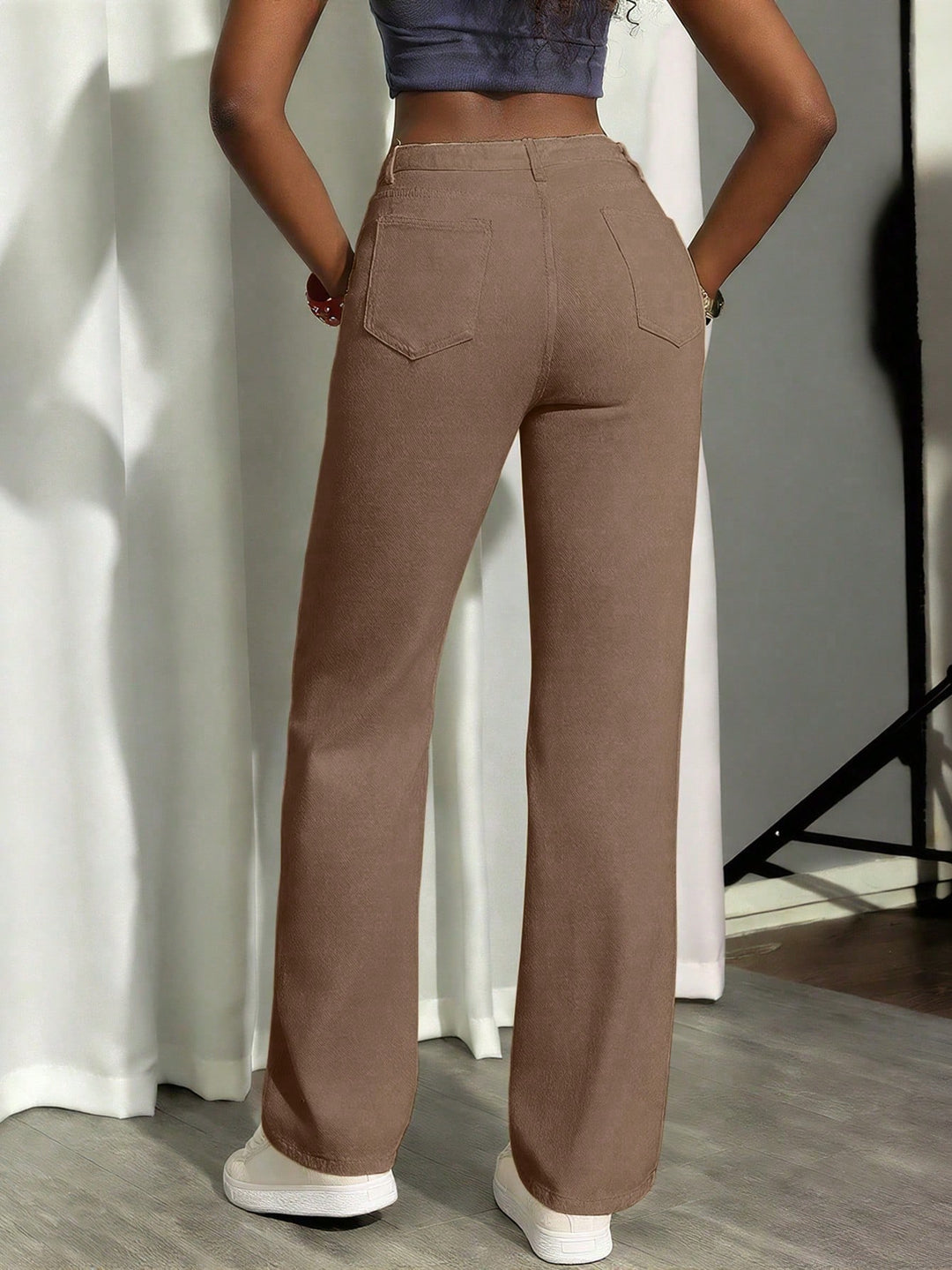 Jeans SHEIN, kaki