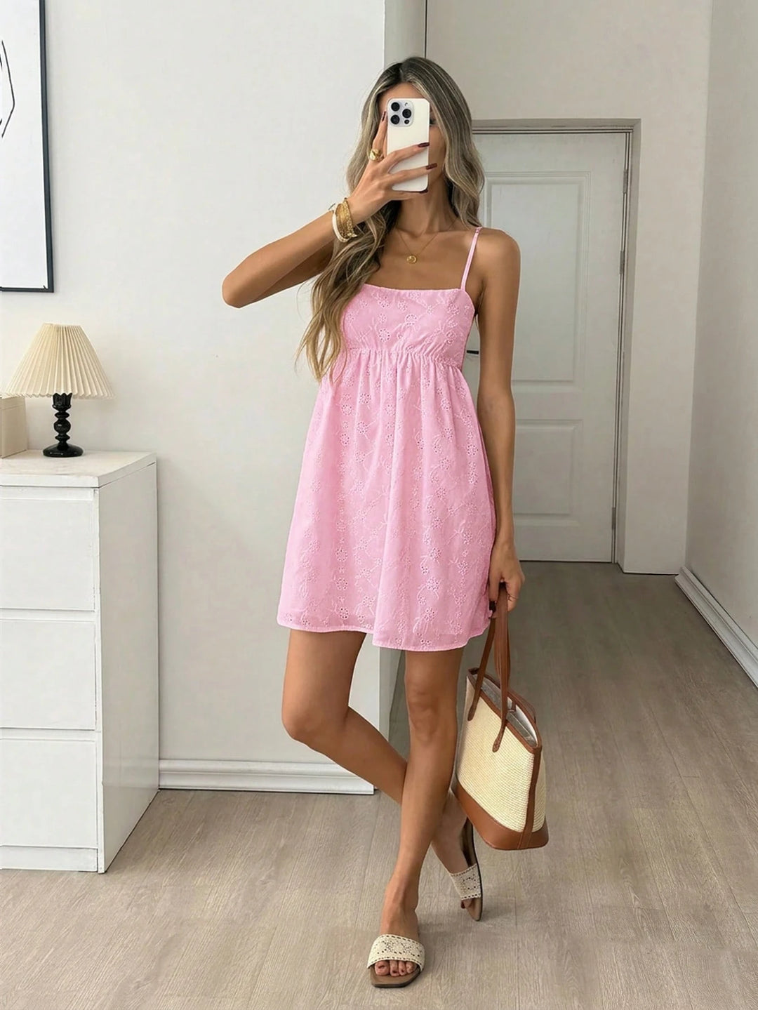 Rochie mini SHEIN, roz