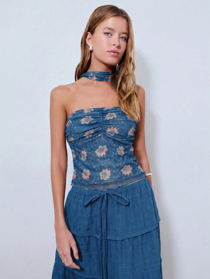 Top SHEIN, albastru