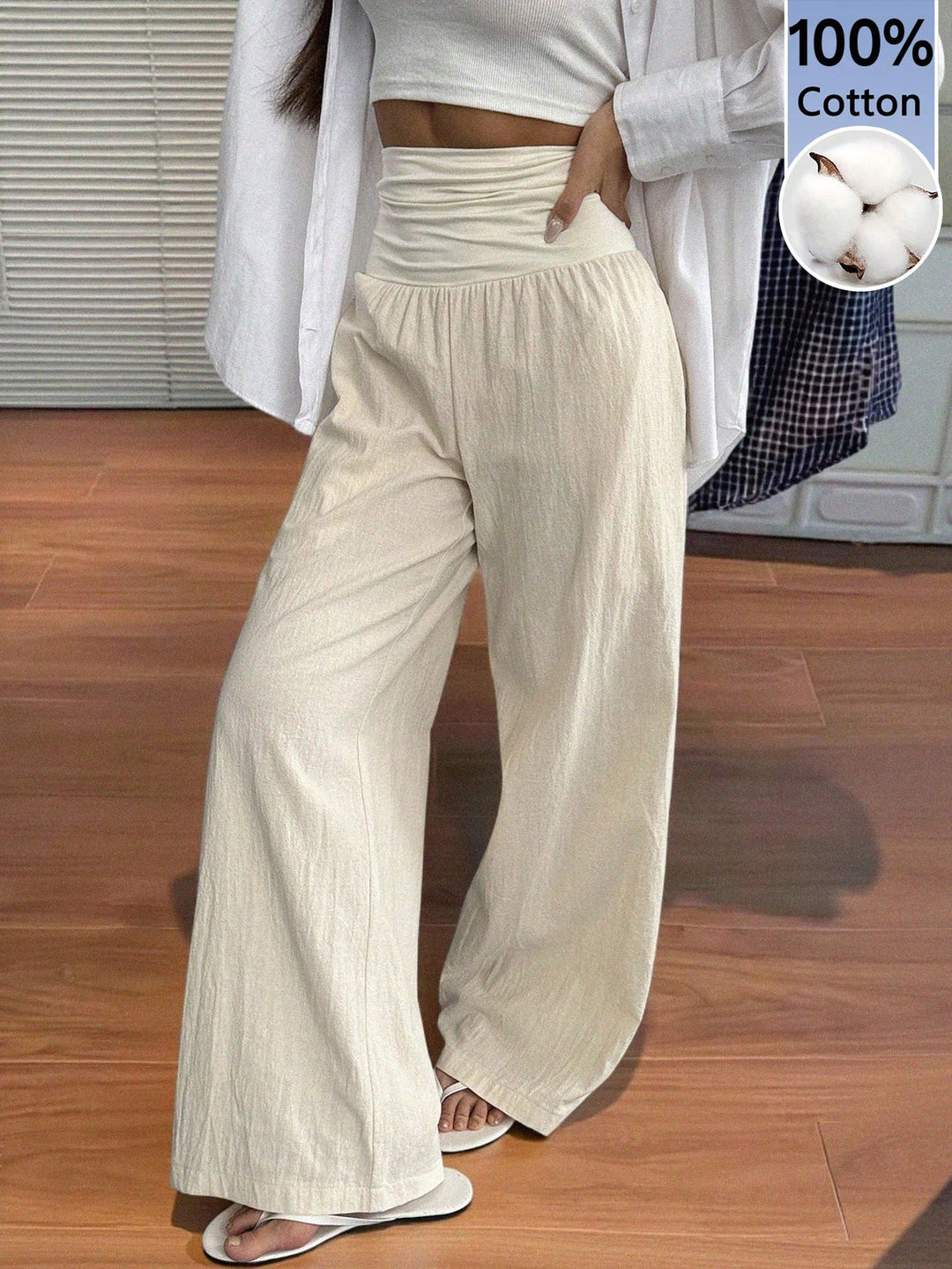 Pantaloni SHEIN, bej