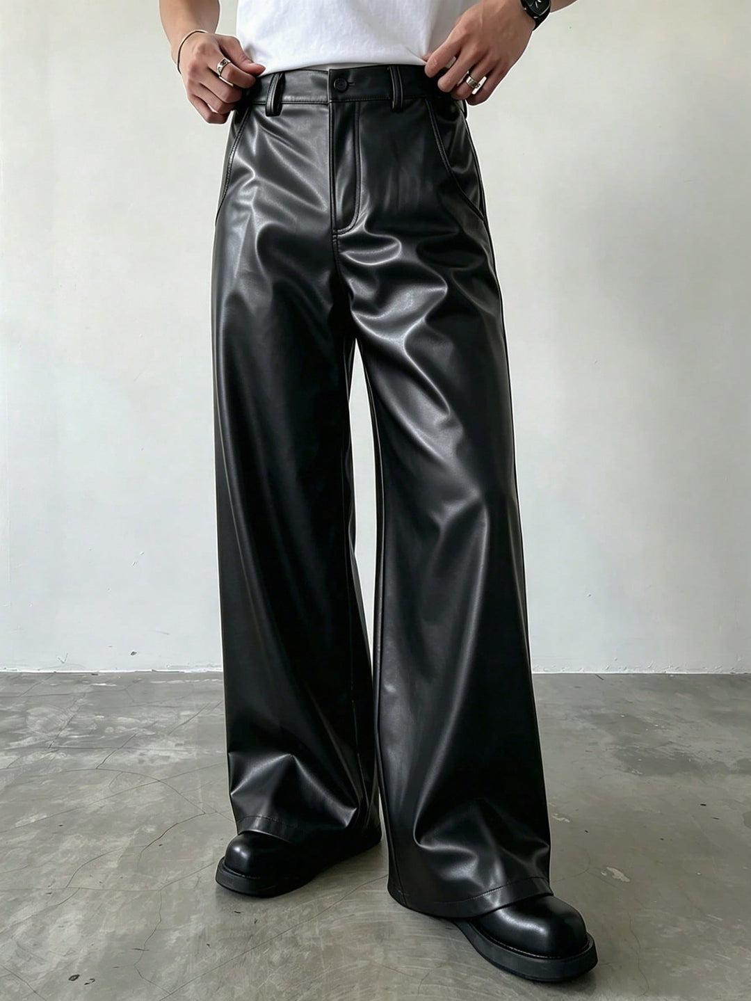 Pantalon SHEIN, negru