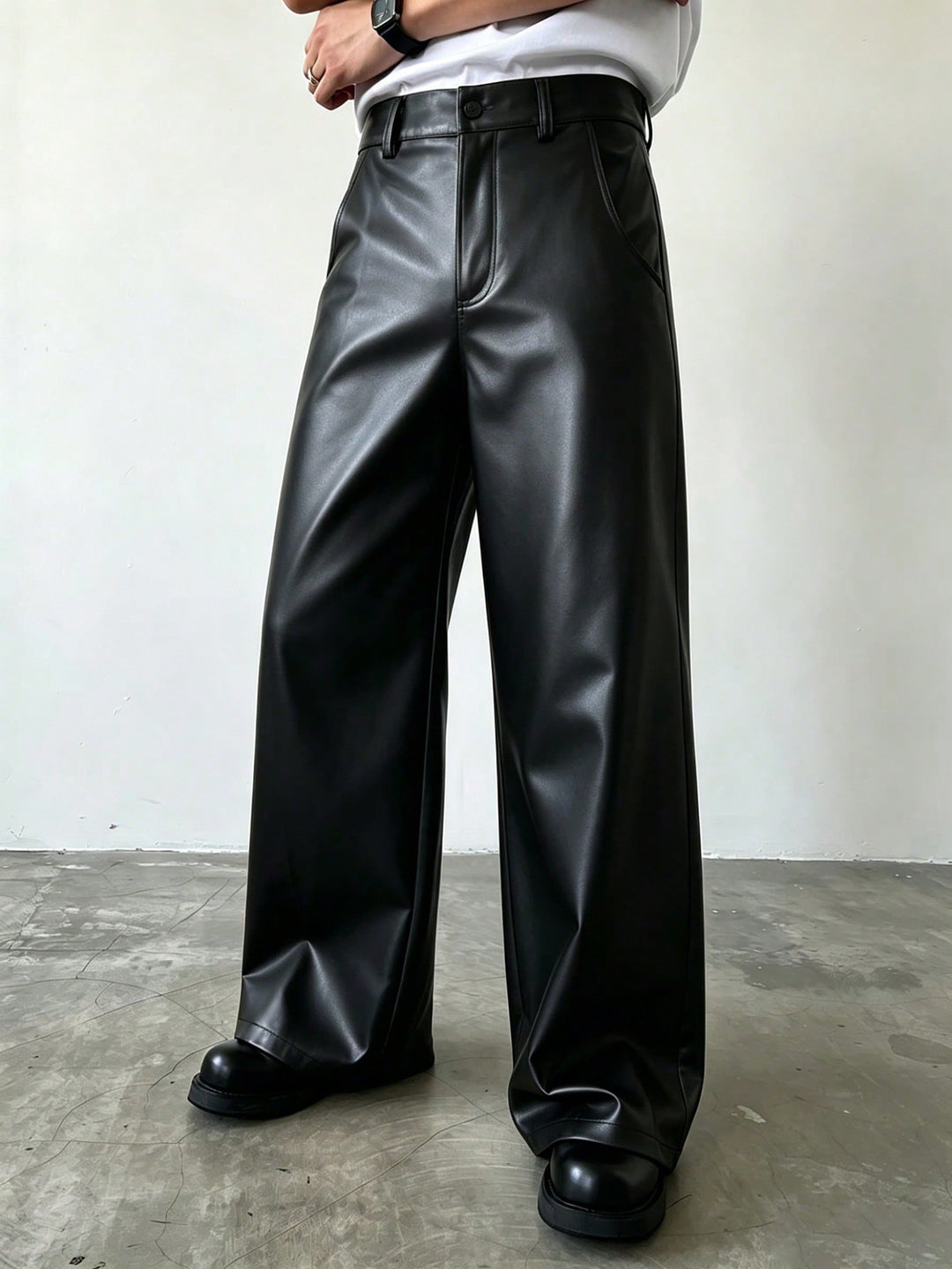 Pantalon SHEIN, negru
