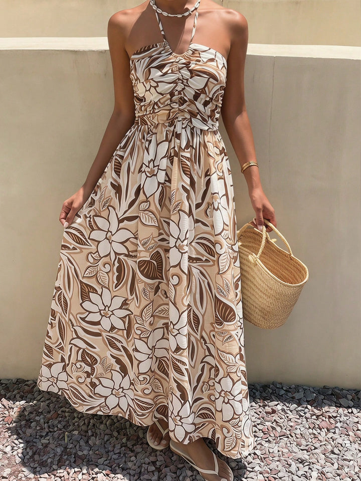 Rochie midi SHEIN, galben