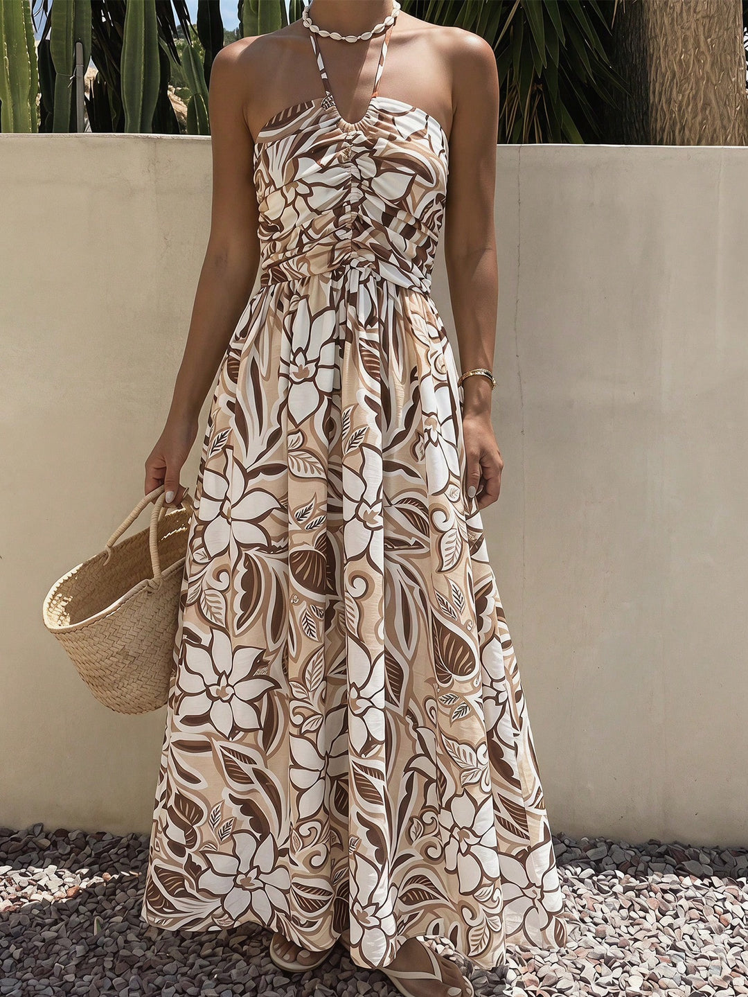 Rochie midi SHEIN, galben