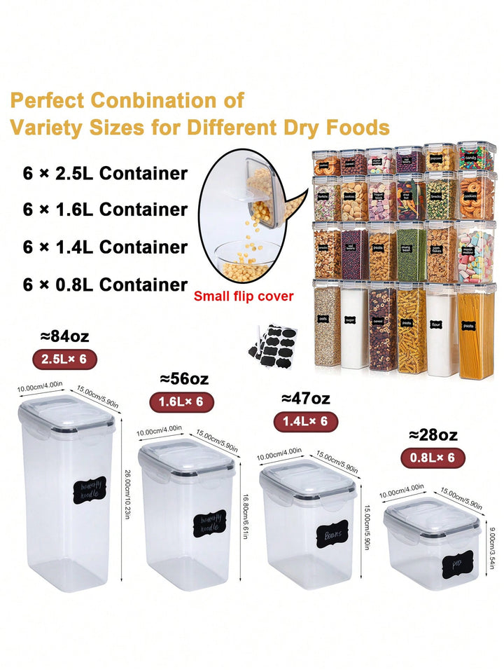 Recipient pentru depozitare alimente SHEIN, transparent