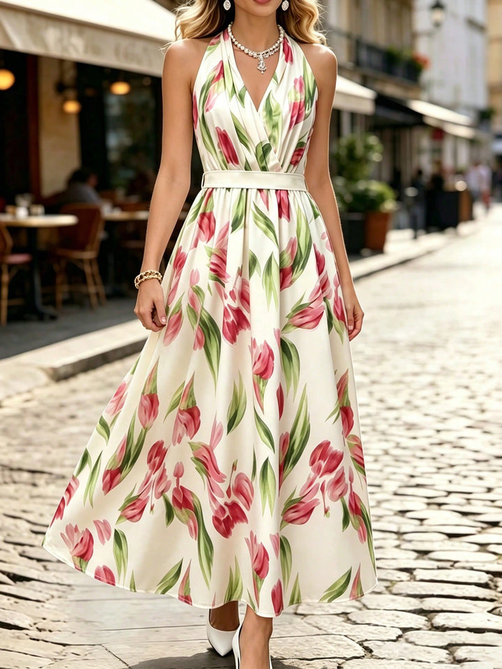 Rochie maxi SHEIN, mix culori