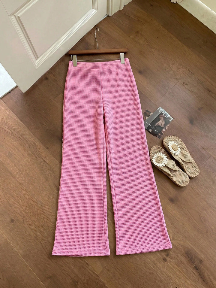 Pantaloni SHEIN, roz
