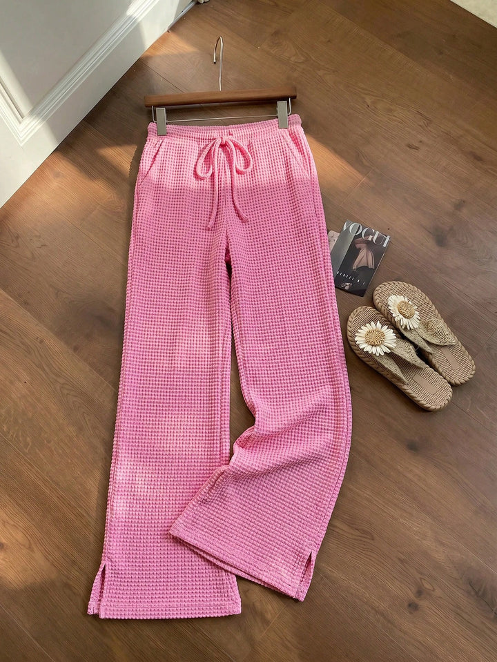 Pantaloni SHEIN, roz