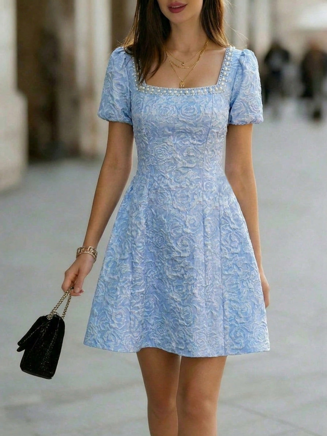 Rochie mini SHEIN, albastru