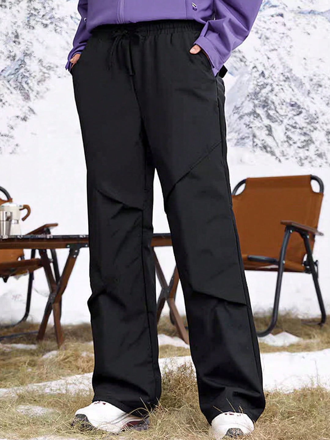 Pantaloni SHEIN, negru