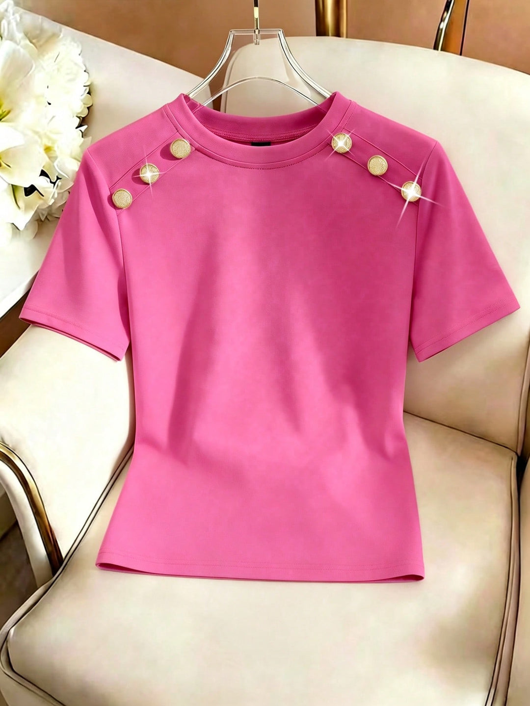 Tricou SHEIN, roz