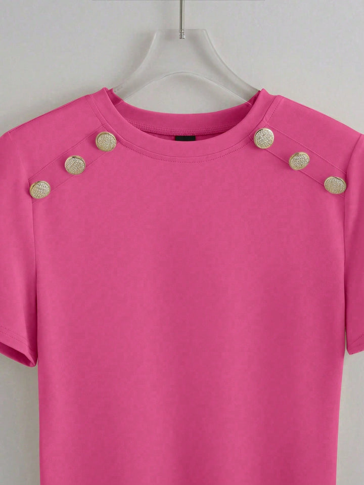 Tricou SHEIN, roz