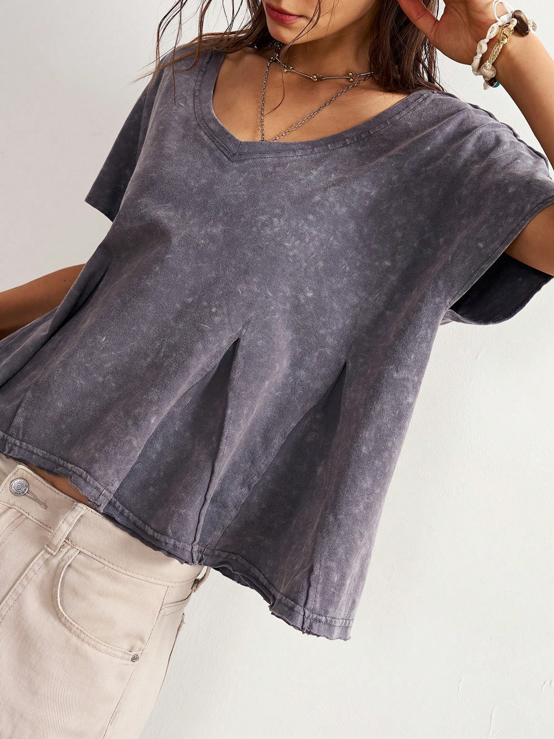 Tricou SHEIN, gri