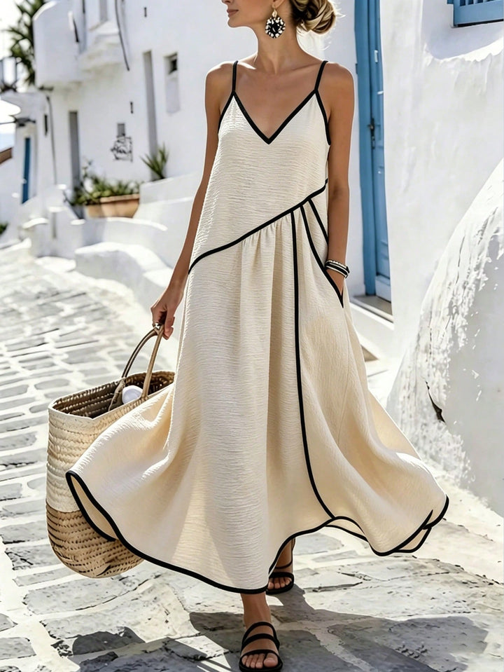 Rochie maxi SHEIN, portocaliu