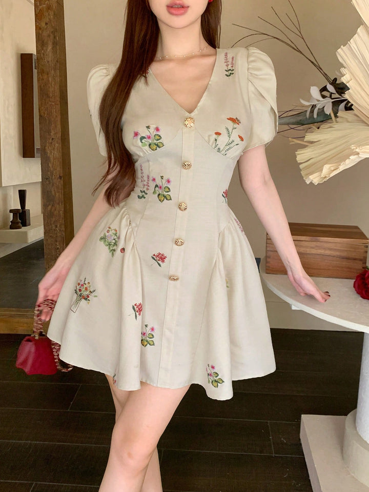 Rochie scurtă SHEIN, portocaliu