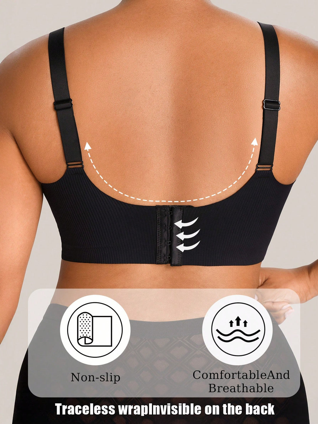 Sutien SHEIN, negru
