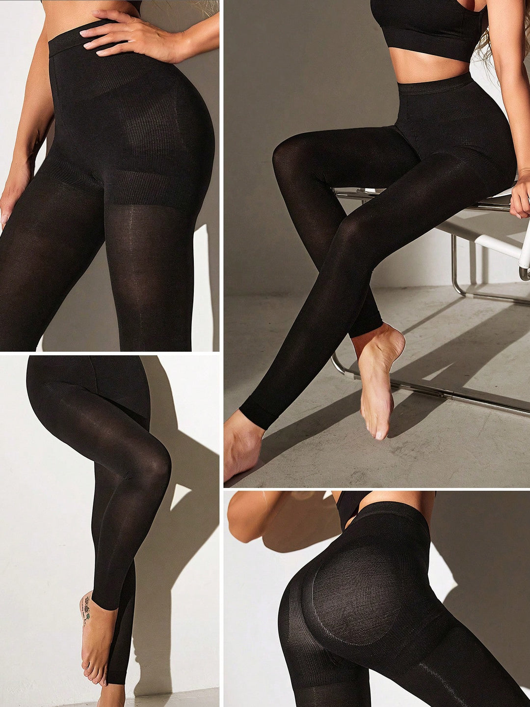 Lenjerie modelatoare SHEIN, negru