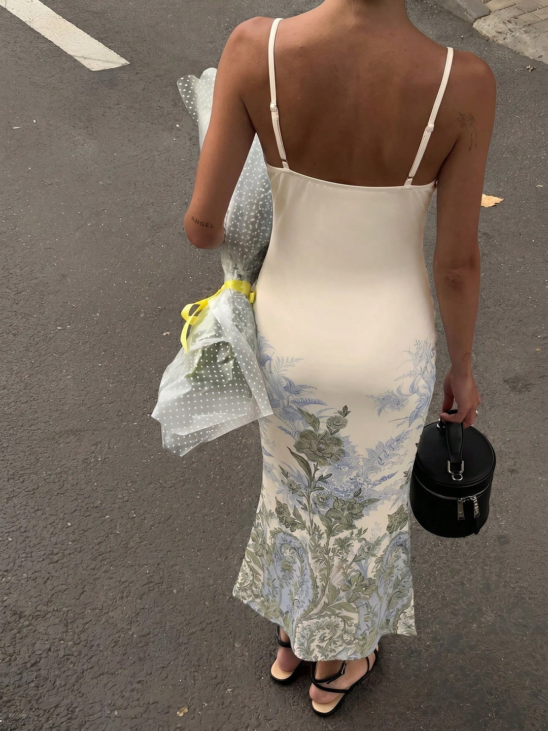 Rochie maxi SHEIN, mix culori