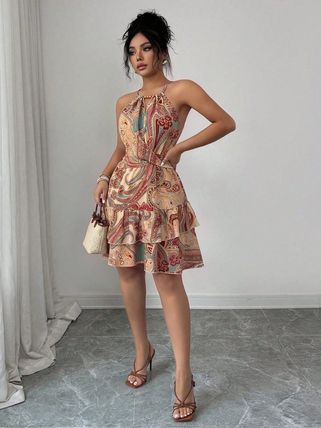 Rochie SHEIN, mix culori