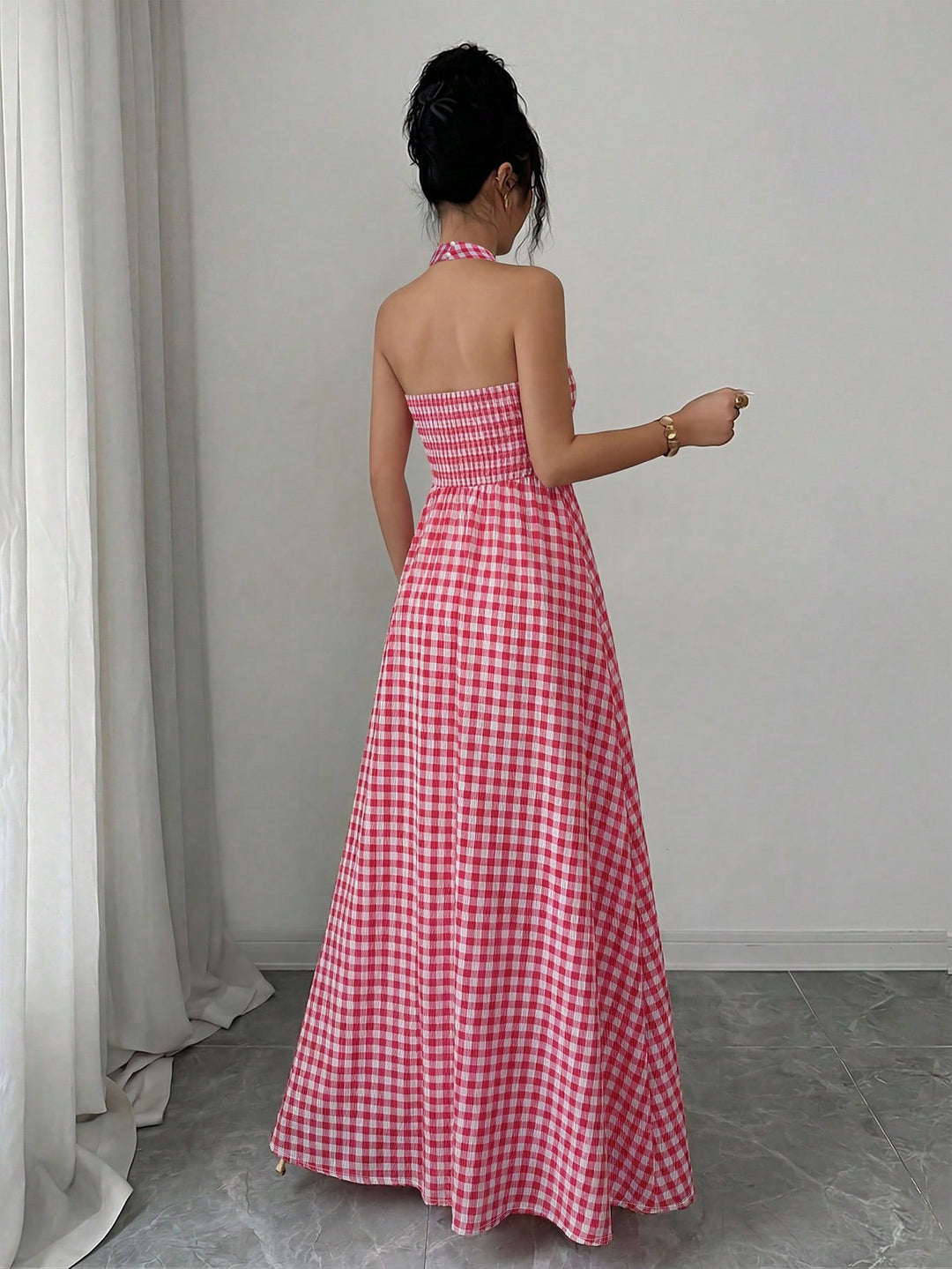 Rochie maxi SHEIN, roșu