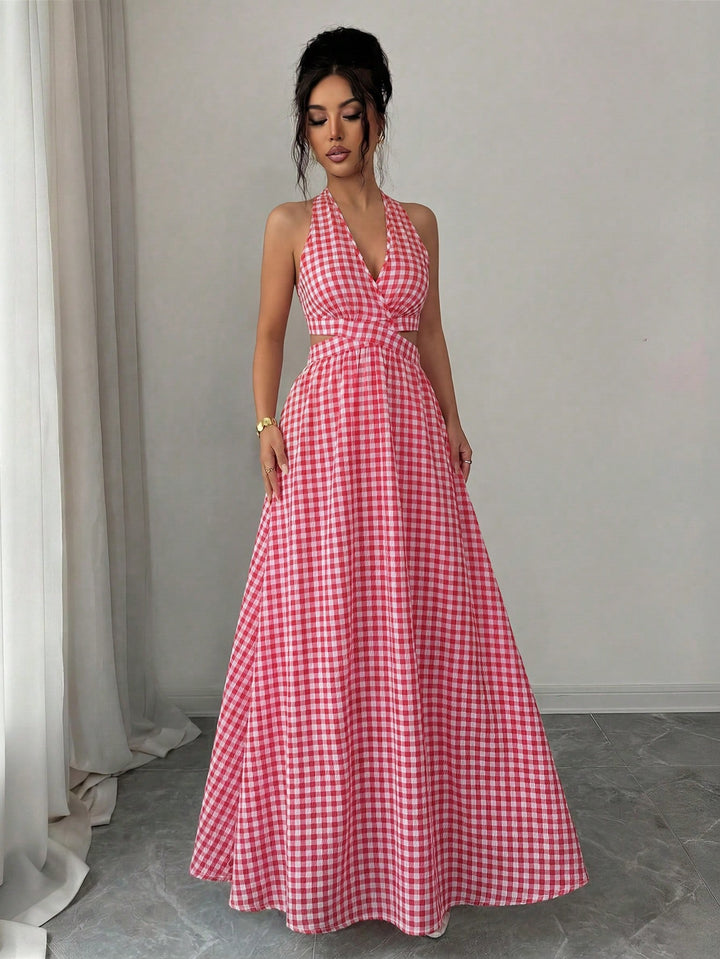 Rochie maxi SHEIN, roșu