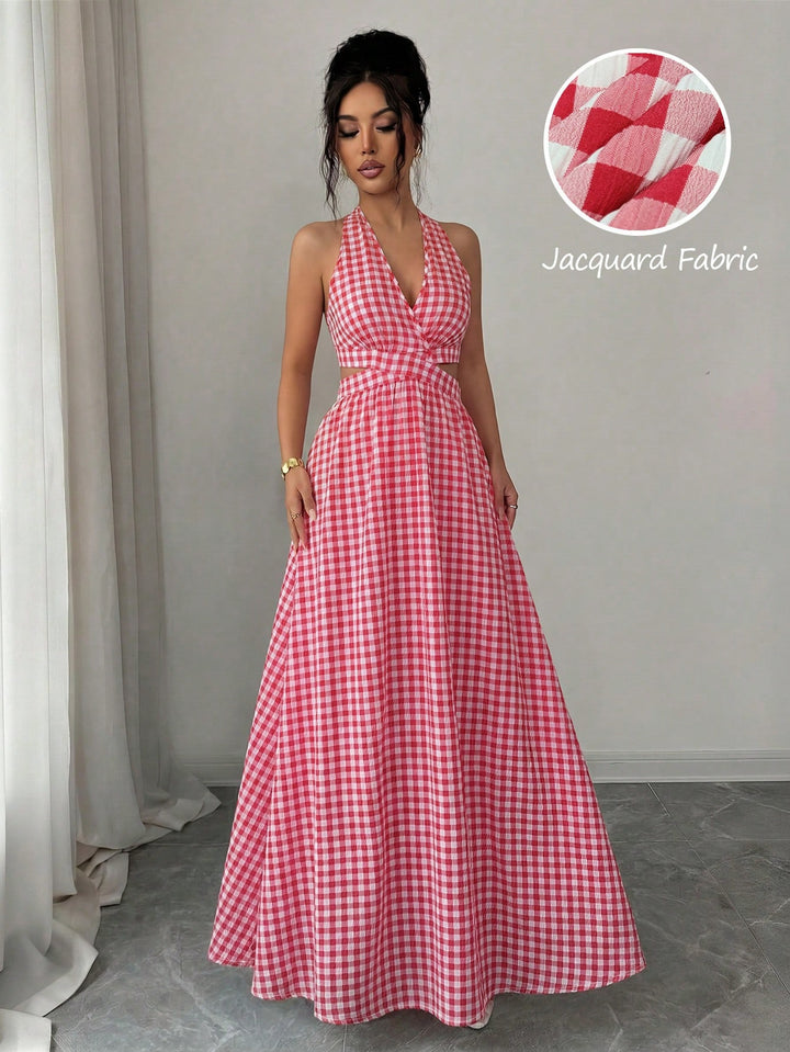 Rochie maxi SHEIN, roșu