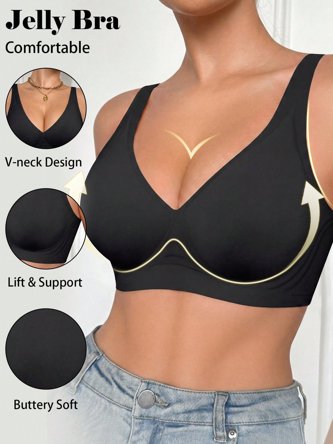 Sutien SHEIN, mix culori