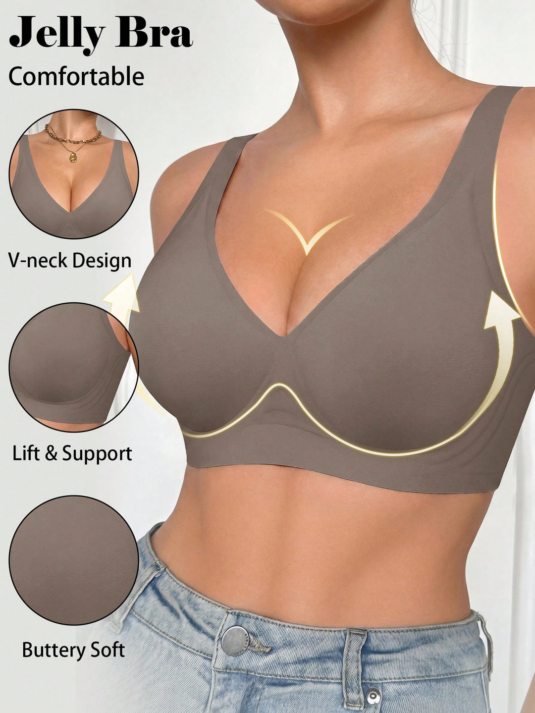 Sutien SHEIN, mix culori