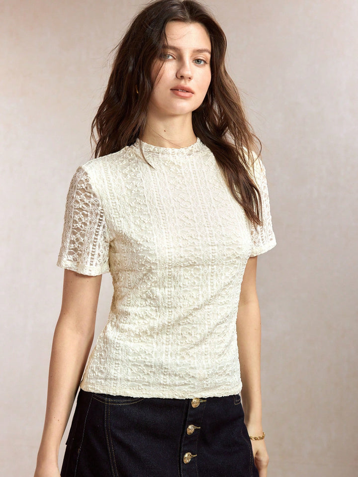 Tricou SHEIN, bej