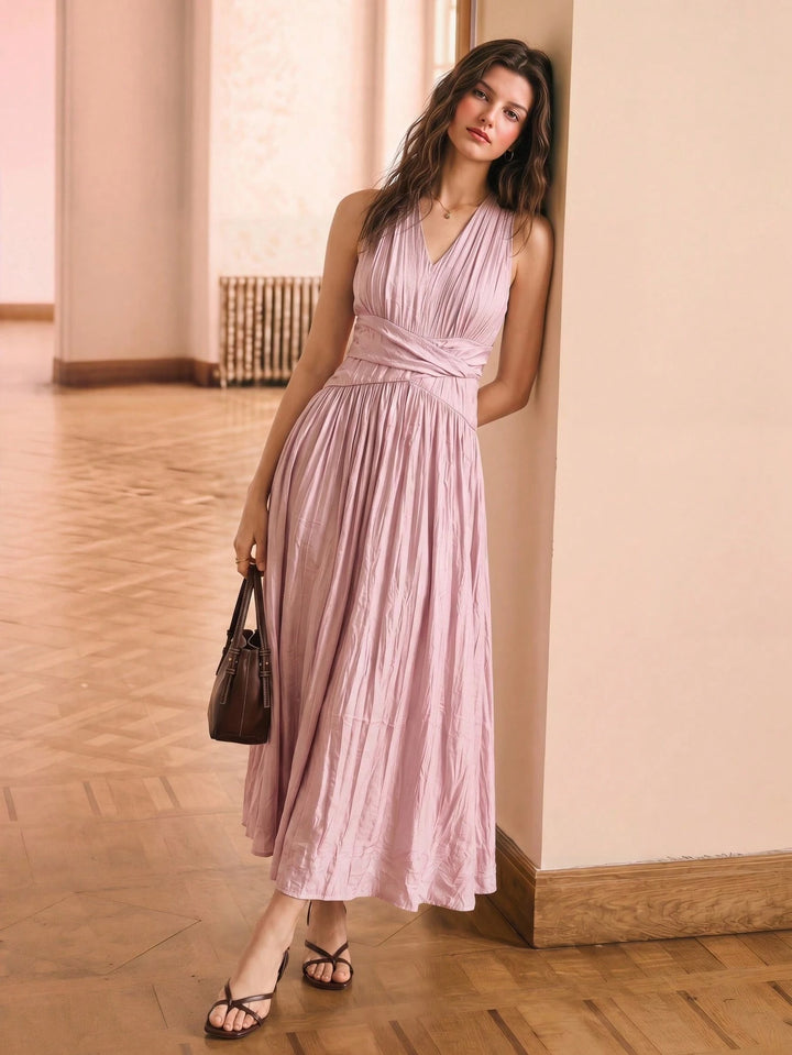 Rochie maxi SHEIN, roz