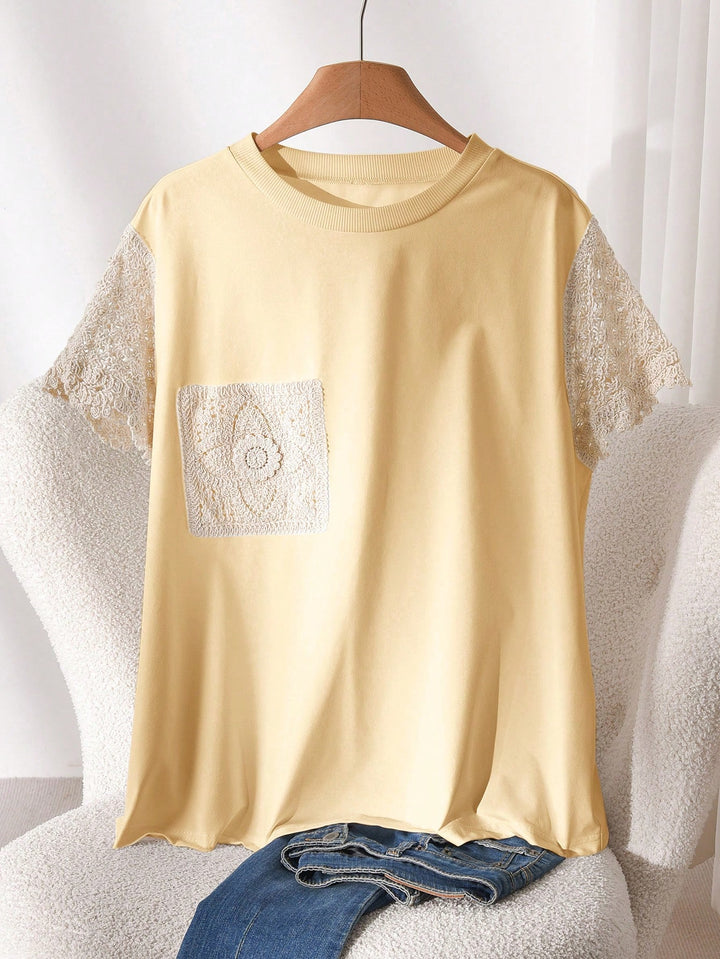 Tricou SHEIN, galben