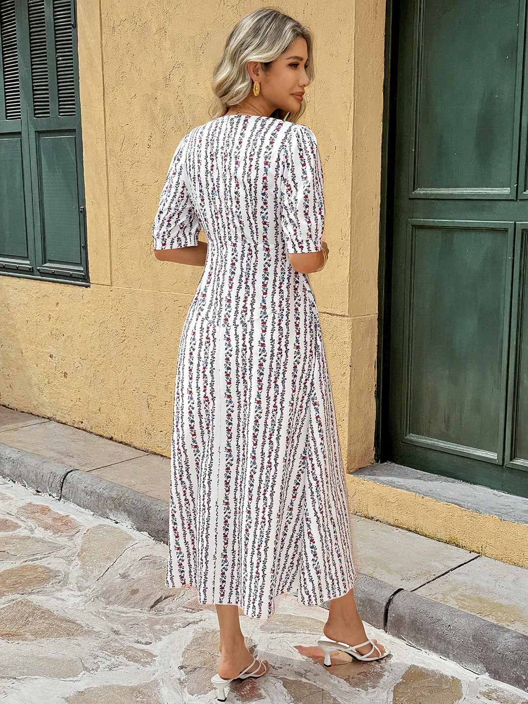 Rochie maxi SHEIN, mix culori
