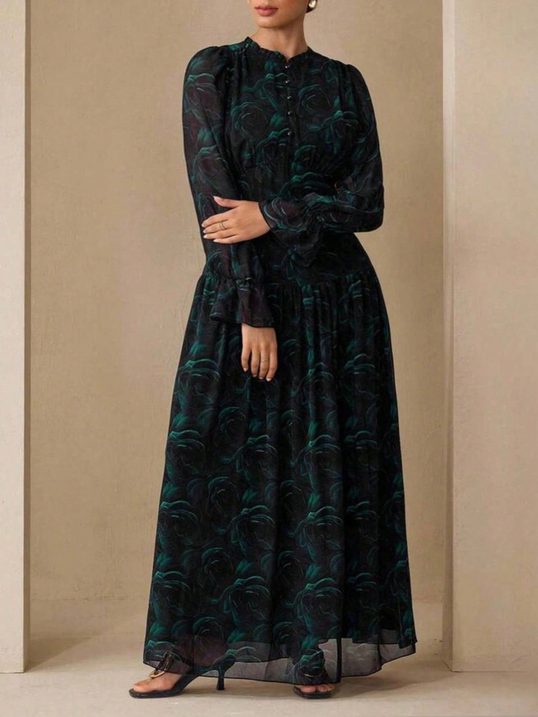 Rochie SHEIN, verde