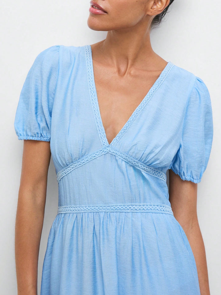Rochie maxi SHEIN, albastru