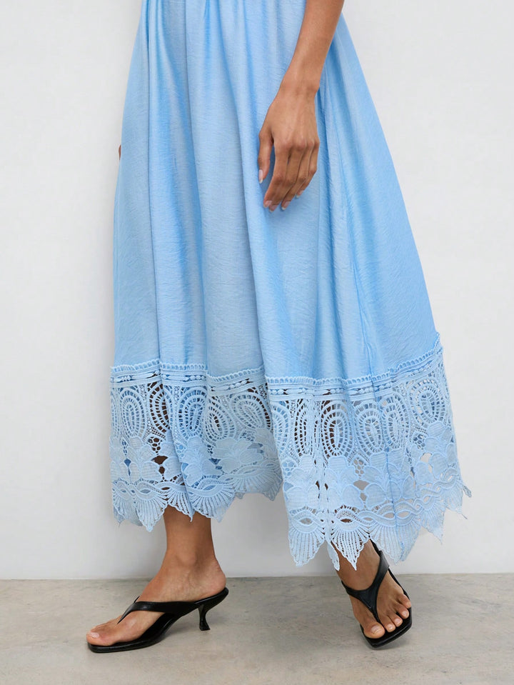 Rochie maxi SHEIN, albastru