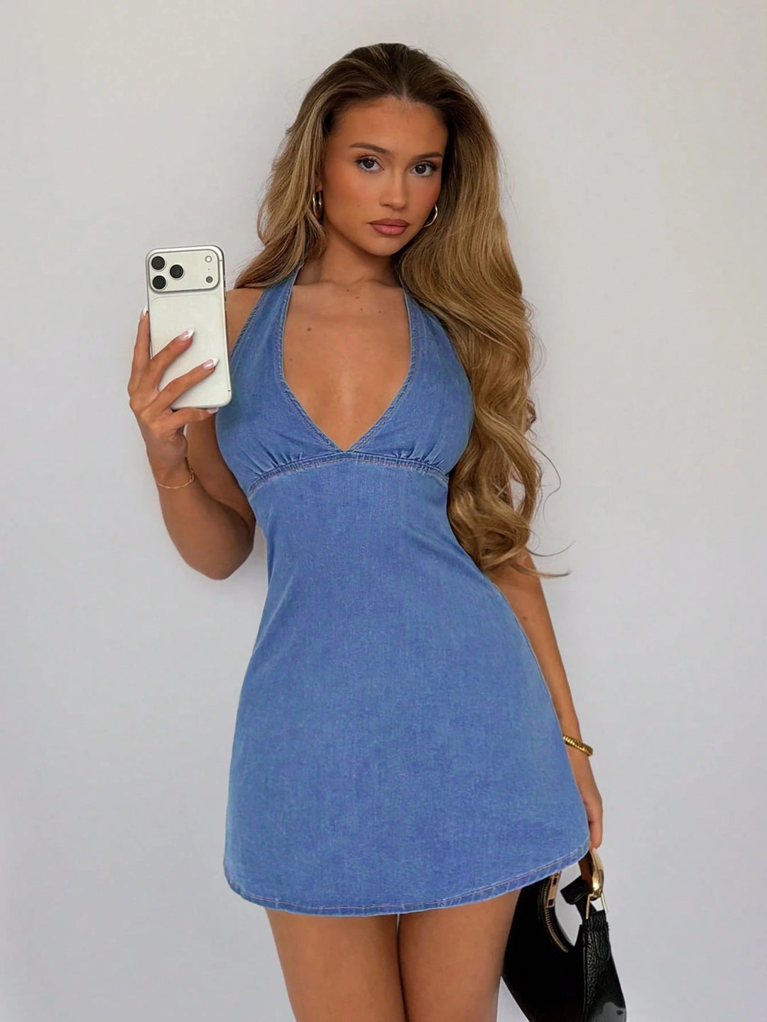 Rochie mini SHEIN, albastru