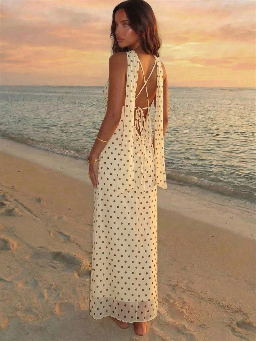 Rochie maxi SHEIN, mix culori