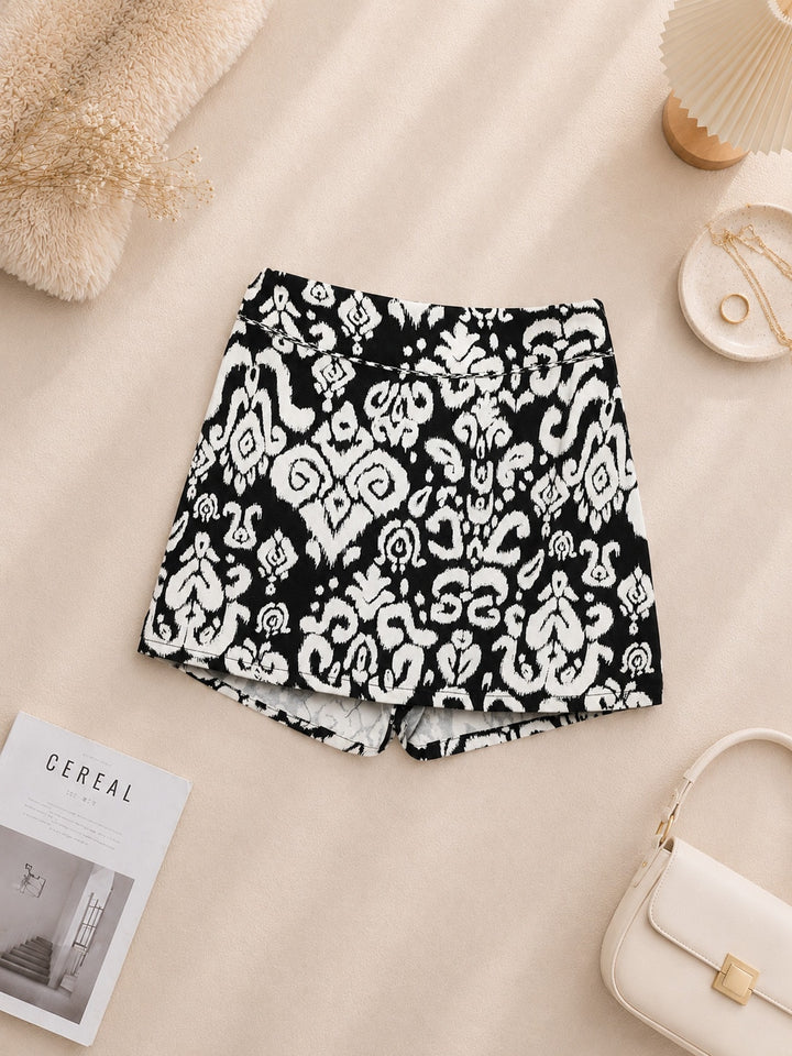 Pantaloni scurți SHEIN, negru