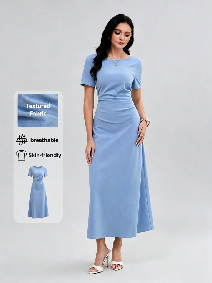 Rochie midi SHEIN, albastru