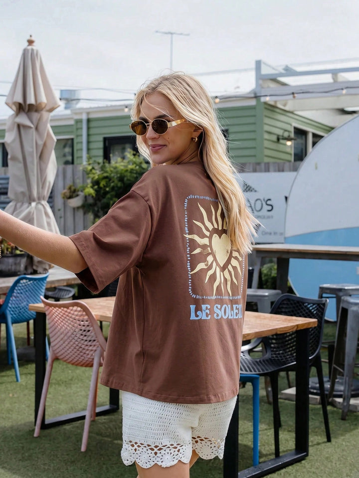 Tricou SHEIN, maro