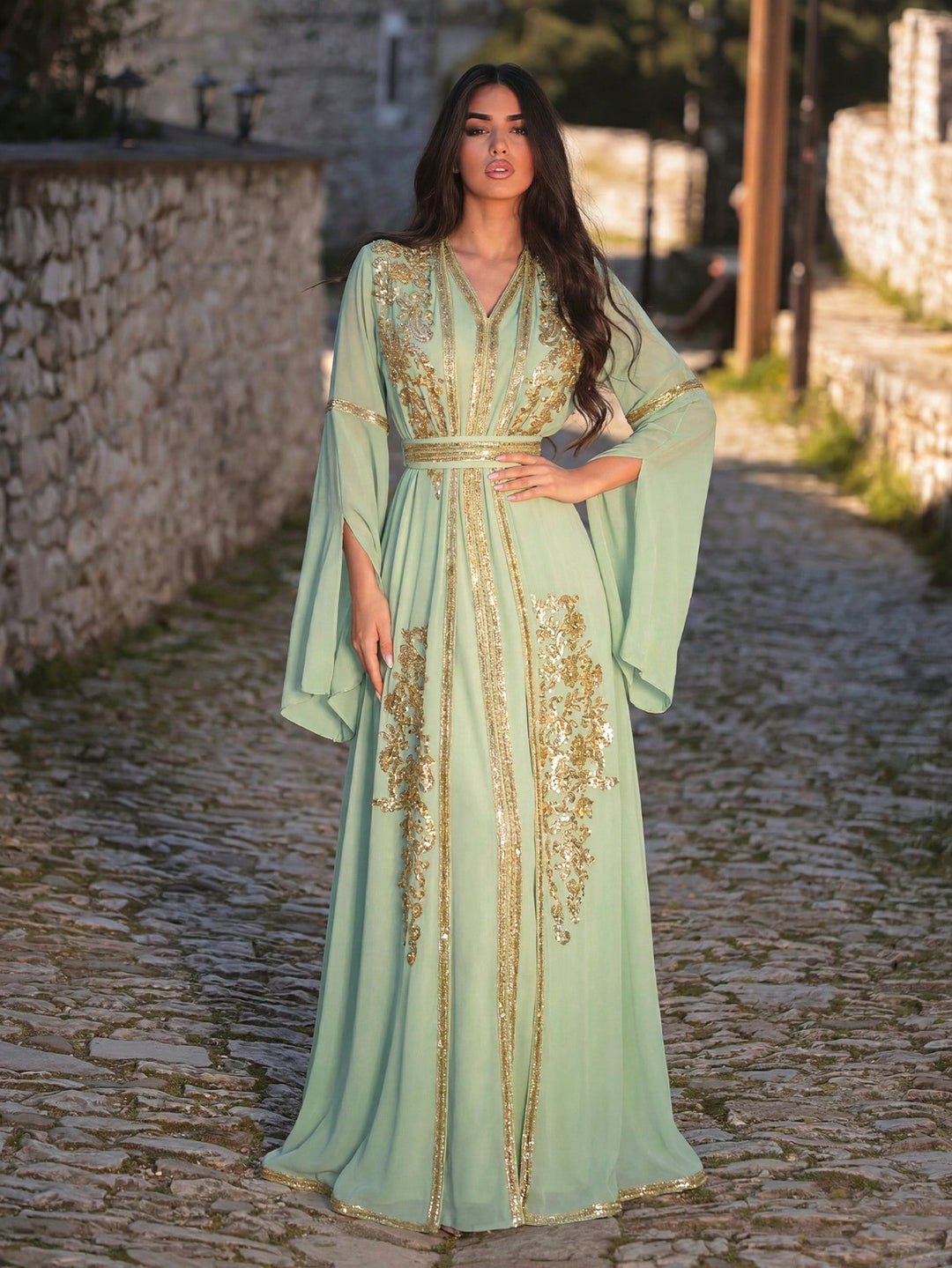 Rochie SHEIN, verde