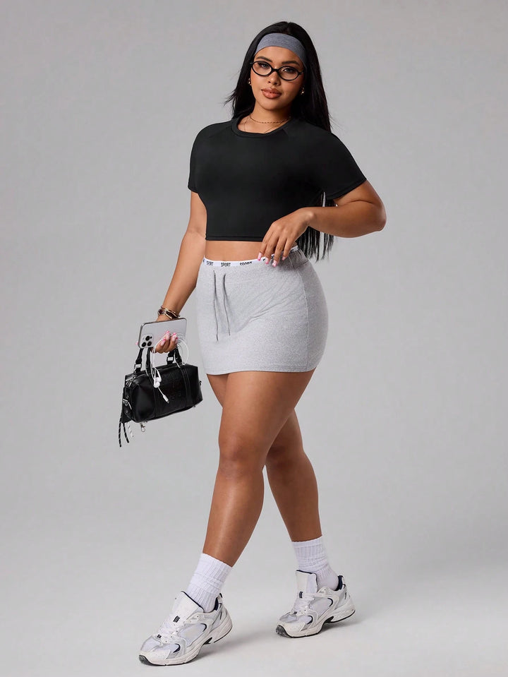 Tricou SHEIN, negru