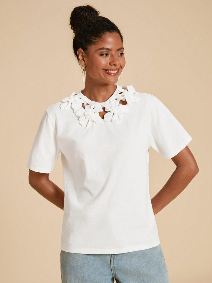Tricou SHEIN, alb